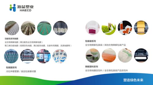海益塑業 致力生物降解產品研發制造